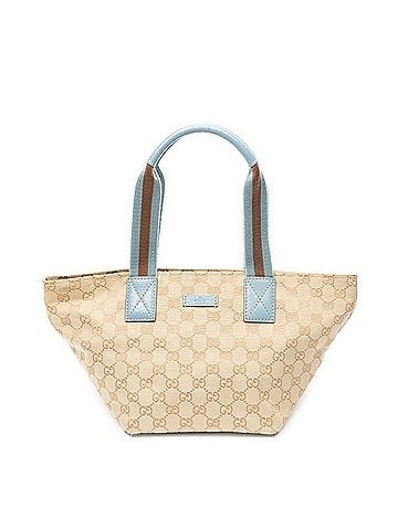 Gucci Small Web Trapeze Tote (view 1)