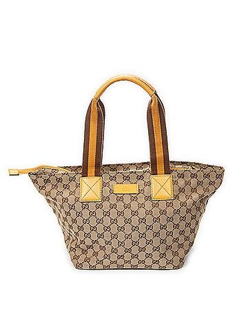 Gucci Medium Web Trapeze Tote (view 1)