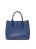 Prada Blue Cuir Double Handle Tote One size - photo 5