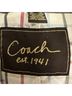 Coach 100% Leather 100% Polyester 100% Rayon Solid Gray Coat Size 2 - photo 7