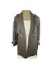 Coach 100% Leather 100% Polyester 100% Rayon Solid Gray Coat Size 2 - photo 1