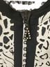 Joseph Ribkoff Animal Print Black White Jacket Size M - photo 2