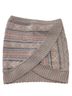 LoveShackFancy Fair Isle Gray Pink Casual Skirt Size S - photo 1