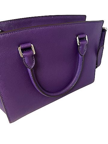 Michael Kors Leather Satchel (view 2)