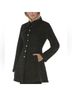 Laundry by Shelli Segal 73% Polyester 15% Cotton 6% Rayon 1% Wool 5% Other 53% Wool 40% Polyester 7% Other 100% Polyester Tweed Black Coat Size XL - photo 4