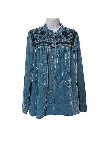 Double D Ranch Long Sleeve Button-Down Shirt (view 1)