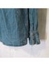 Double D Ranch Solid Blue Long Sleeve Button-Down Shirt Size M - photo 5