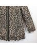 Kate Spade New York 100% Polyester 100% Polyester Leopard Print Solid Black Multi Color Coat Size M - photo 10