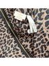 Kate Spade New York 100% Polyester 100% Polyester Leopard Print Solid Black Multi Color Coat Size M - photo 11