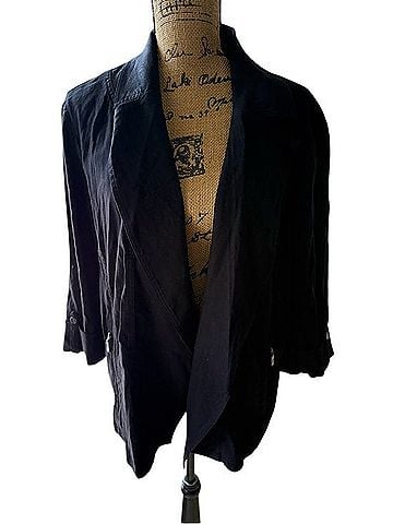 Chico's Draped Open-Front Blazer Blazer (view 1)