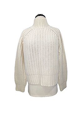 Vince. wool and cashmere textured turtleneck Wool Pullover Sweater (view 1)