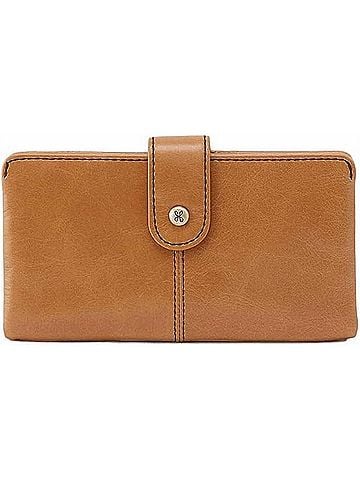 Hobo The Original Women's Marshal Continental Wallet Bag in Honey (view 1)