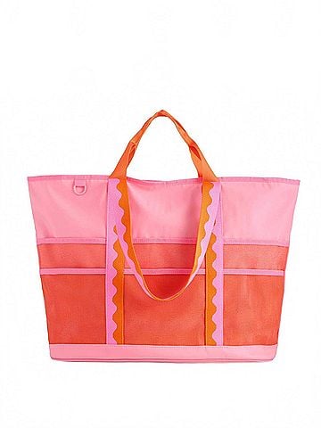Shiraleah Women's Camden Neoprene Tote Bag in Pink (view 1)