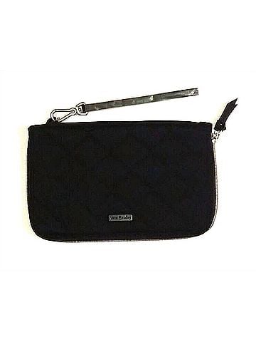 Vera Bradley Women's Rfid On The Go Wristlet Wallet in Black (view 1)