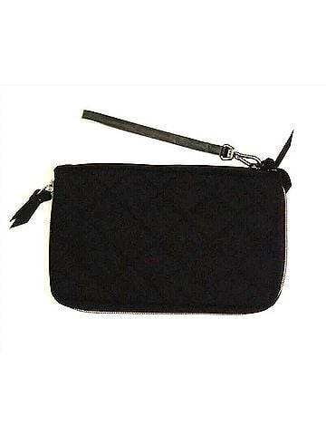 Vera Bradley Women's Rfid On The Go Wristlet Wallet in Black (view 2)