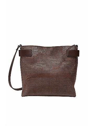 Brunello Cucinelli Women's Essence Sparkling Net Handbags in Brown (view 1)