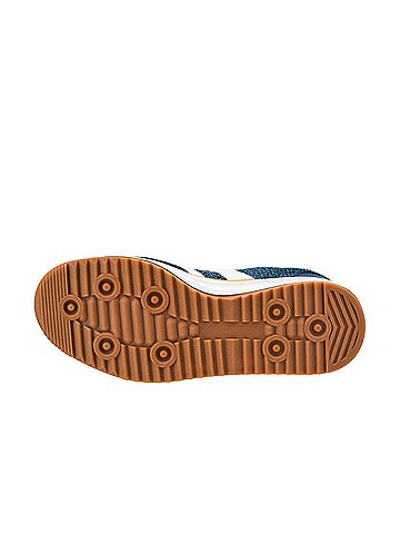 Corkys Women's Run It Back Low-Top Sneakers in Blue (view 2)