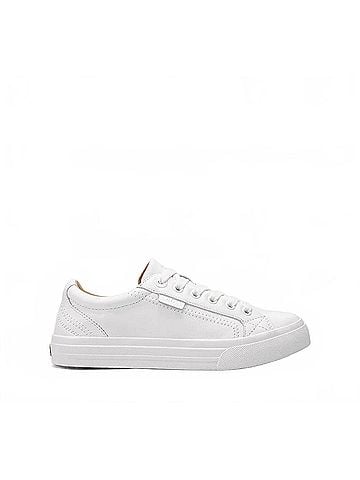 Taos Women'S Plim Soul Lux Sneaker in White Leather (view 2)