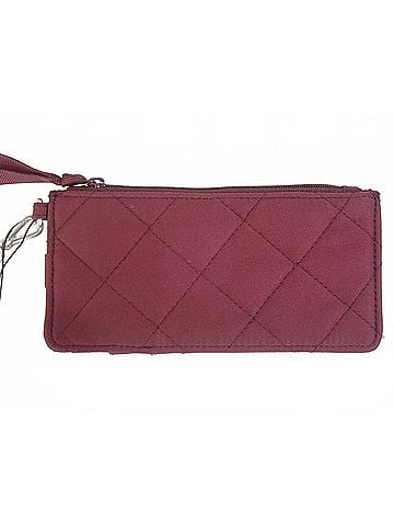 Vera Bradley Women's Ultimate Card Case Wallet in Raisin (view 1)