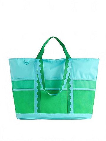 Shiraleah Women's Camden Neoprene Tote Bag in Aqua (view 1)