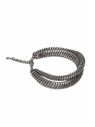 Brunello Cucinelli Women's Double Bracelet in Silver (view 1)