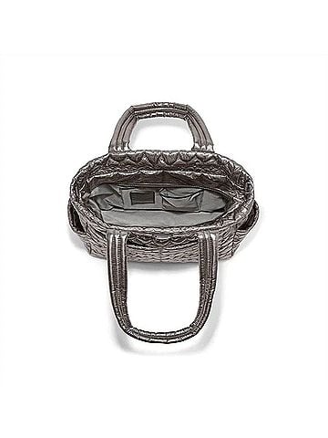 Brighton Women's Kameron Metallic Utility Tote in Pewter (view 2)