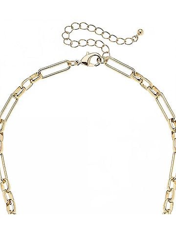 Canvas Women's Christmas Cheer Enamel Charm Necklace in Red Pink White (view 2)