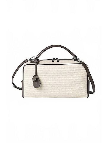 Brunello Cucinelli Explorer Boston Tote Handbags in Dark Leather (view 1)