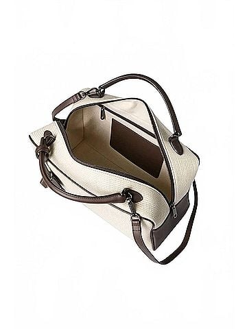 Brunello Cucinelli Explorer Boston Tote Handbags in Dark Leather (view 2)