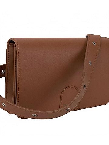 Matt & Nat Women's Nino Vegan Belt Bag Arbor in Pecan (view 2)