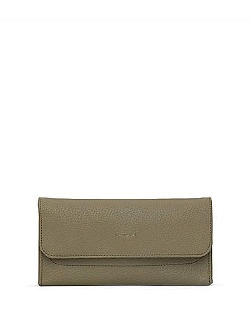 Matt & Nat Women's Niki Purity Wallet in Mineral/Fig (view 1)