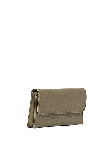 Matt & Nat Women's Niki Purity Wallet in Mineral/Fig (view 2)