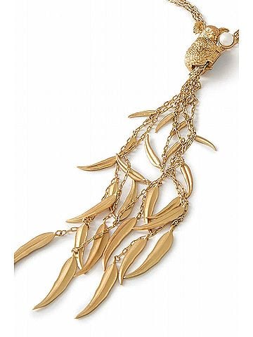 Zimmermann Women's Mira Lariat Necklace in Gold (view 2)