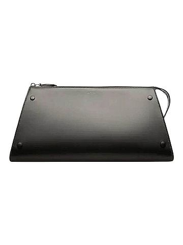 Bally Women's Arieel Leather Clutch Bag in Black (view 1)