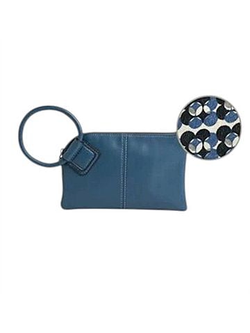 Coco + Carmen Women's Roxy Wristlet in Blue Denim (view 2)