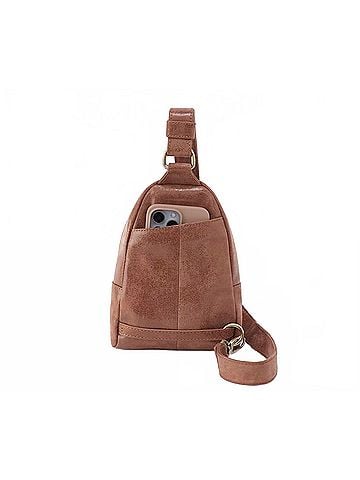Hobo The Original Fern Sling Bag in Saddle (view 2)