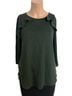 Van Heusen Solid Green 3/4 Sleeve Blouse Size XS - photo 1