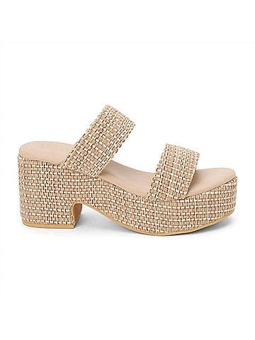 Matisse Women's Ocean Ave Platform Sandals in Beige (view 1)
