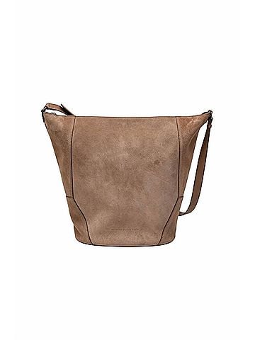 Brunello Cucinelli Women's Suede Shoulder Bag in Neutrals (view 1)
