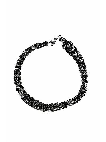 Brunello Cucinelli Women's Monili Beaded Collar Necklace in Chocolate Brown (view 1)