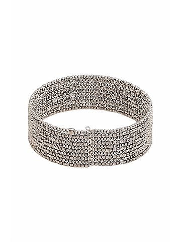 Brunello Cucinelli Women's Multi-Row Cuff Bracelet in Silver (view 2)