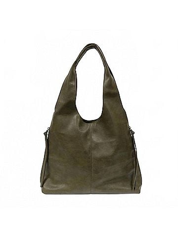 Joy Susan Women's Claire Hobo Bag in Olive (view 1)