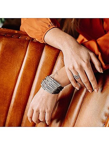 Uno de 50 Women's Happy Ring in Silver (view 2)