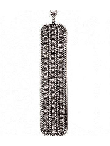 Brunello Cucinelli Women's Multi-Strand Chain Bracelet in Silver (view 2)