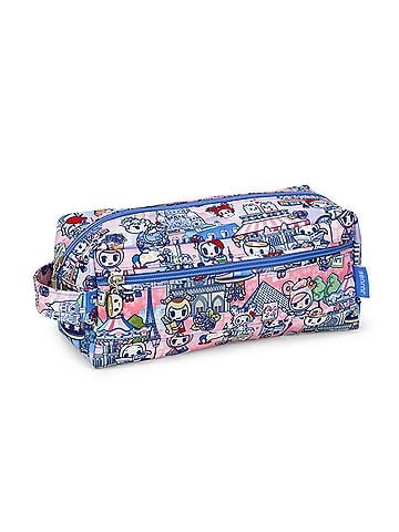 Jujube Unisex - Be Dapper Toiletry Cosmetic Bag in Tokidoki C'est La Vie À Paris (view 1)