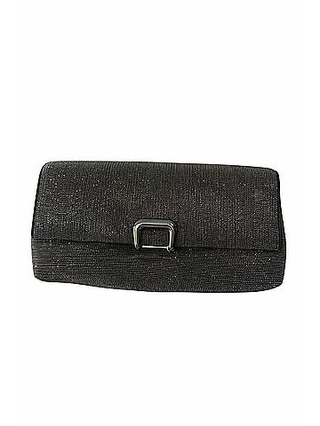 Brunello Cucinelli Women's Precious Monile Flap Clutch in Black (view 1)