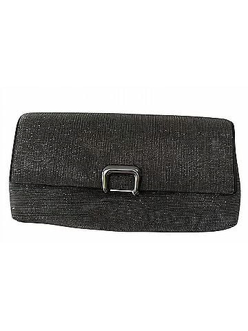 Brunello Cucinelli Women's Precious Monile Flap Clutch in Black (view 2)