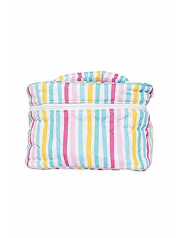 Katydid Collection Women's Stripes Makeup Travel Bag in Multicolored (view 1)