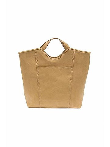 Joy Susan Women's Emily Double Zip Tote Bag in Tan (view 1)