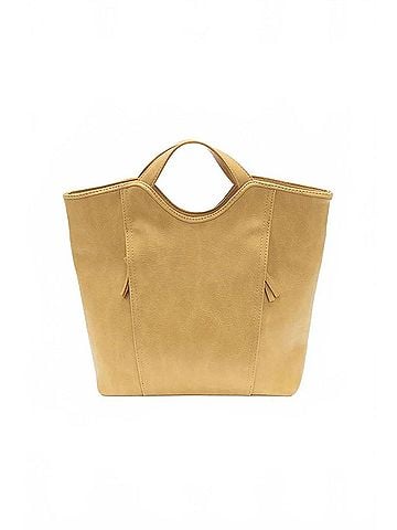 Joy Susan Women's Emily Double Zip Tote Bag in Tan (view 2)